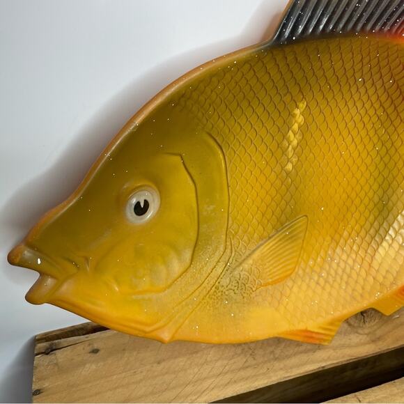 Hoover fish wall hanging tray plates vintage collectable set of 2 - Picture 12 of 16